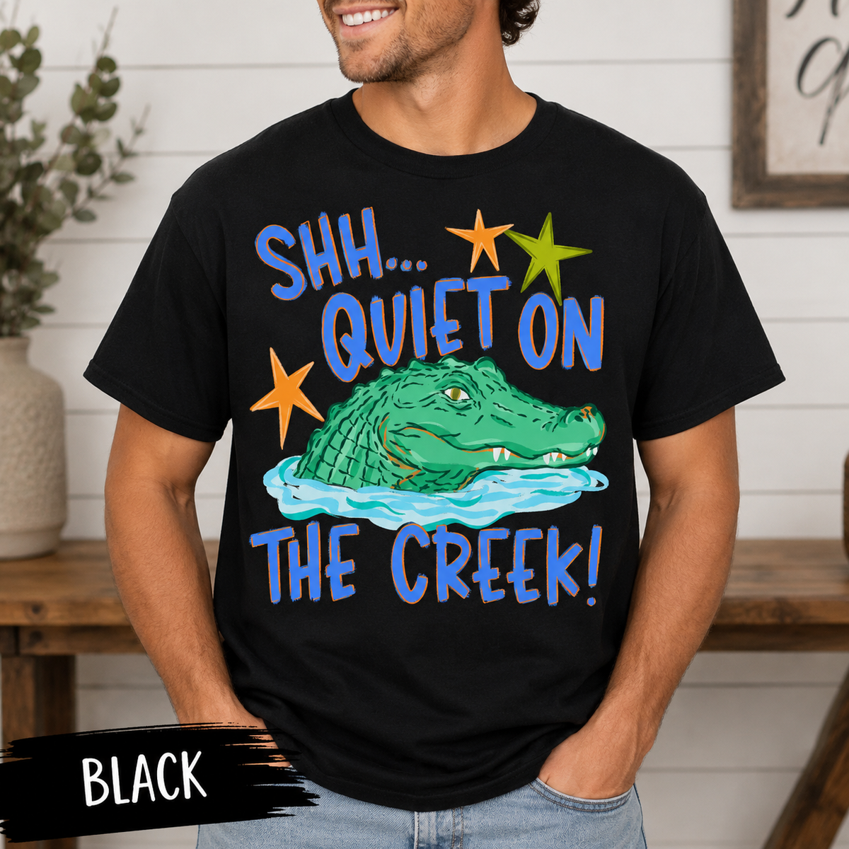 Quiet on the creek - BLUE