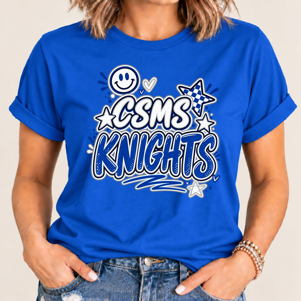 CSMS Knights Doodle