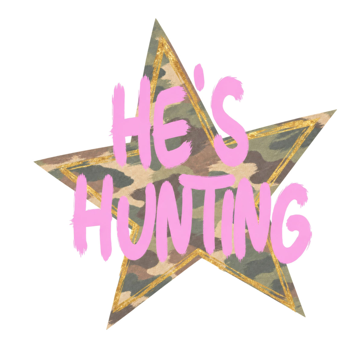 He’s hunting camo star