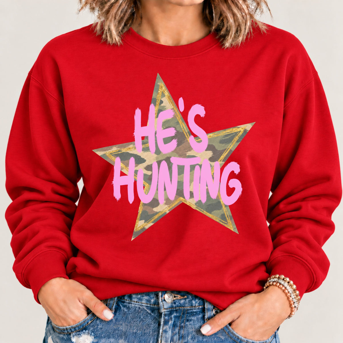 He’s hunting camo star