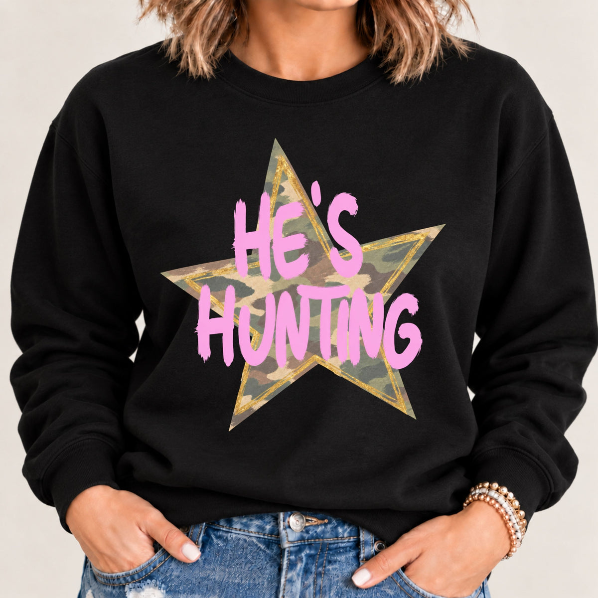 He’s hunting camo star