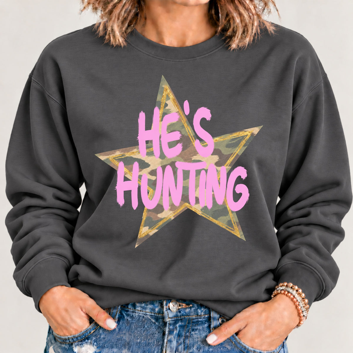 He’s hunting camo star